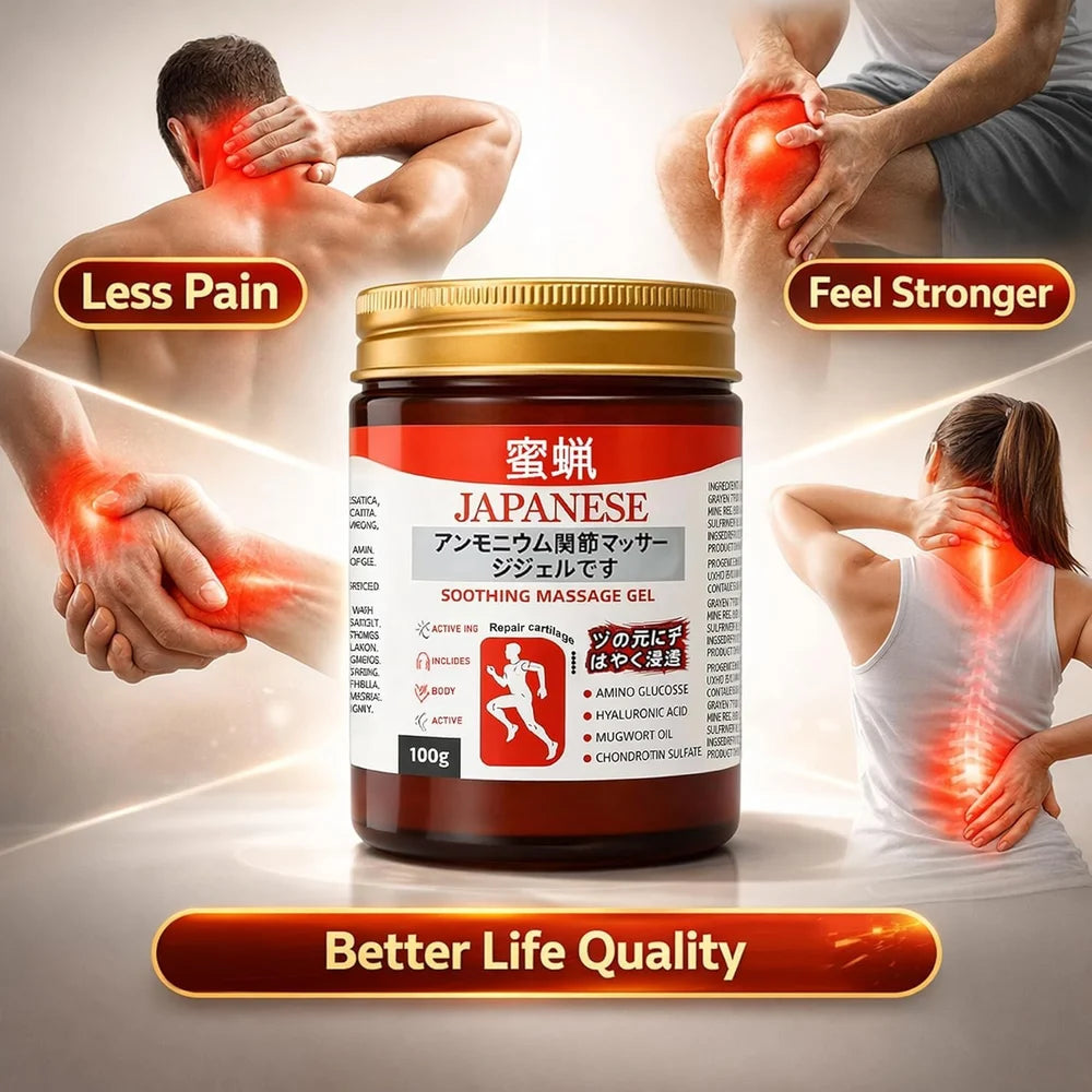 Instant Pain Relief Soothing Massage Gel (Pack of 2)